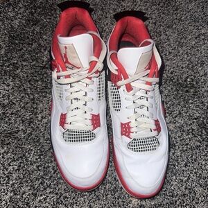 Jordan 4 Retro Fire Red